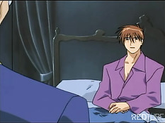 Трахнул девушку с голубыми волосами