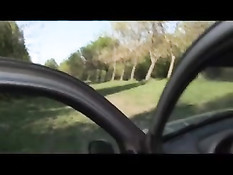 Мужик вывез девку за город и развёл на минет