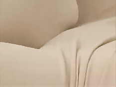 Пара полностью укутанная в чулок занимается любовью