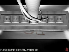 Собравшись на ужин девушки решили потрахаться с секс машинами