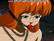 Злобный дядька в очках чпокает аниме девчонок