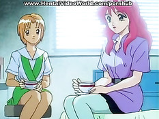 Аниме малышек трахают во все дыры