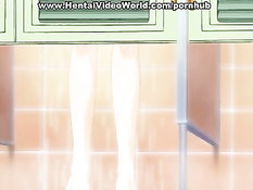 Хентай горничную подвергли сексуальному насилию