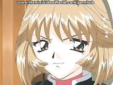 Хентай горничную подвергли сексуальному насилию