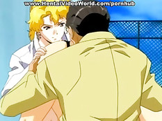 Постанывая она сосала его гигантский член