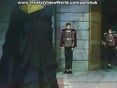 Секс с синеволосой хентай девчонкой