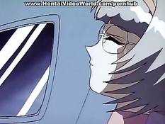 Связанную девушку трахает парень с красными волосами