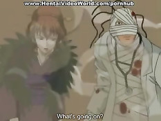 Злодеи трахают связанную хентай девчонку