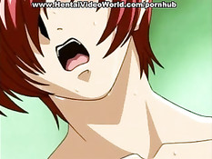 Злобный незнакомец дорвался до хентай девушки