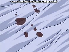 Злобный незнакомец дорвался до хентай девушки