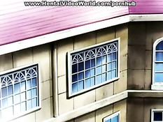 Хозяин поместья пристаёт к молодой горничной