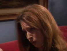 Влажным ртом она принялась сосать и делать массаж члена