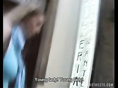 Чешская уличная девка Вероника готова сделать минет