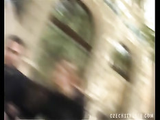 Чешская уличная девка Вероника готова сделать минет