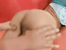 Сладкий секс с мулаточкой с татушкой на спине