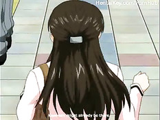 Секс с сисястой заминированной анимешкой