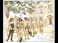 Эротические комиксы секс приключений рыжей девчонки