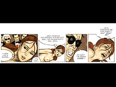 Эротические комиксы секс приключений рыжей девчонки