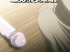 Девушку отодрали с помощью большого фаллоимитатора