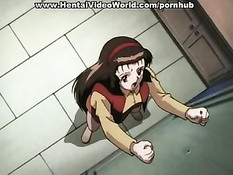 Хентай девочку поймали и оттрахали пришельцы