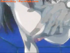 Страстная порно сцена на ночной крыше