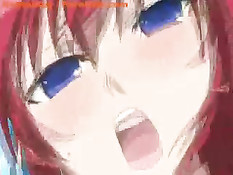 Паразиты атакуют голую аниме девчонку