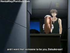 Ночные приключения молодой аниме скромницы