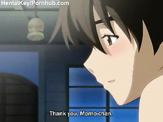 Ночные приключения молодой аниме скромницы