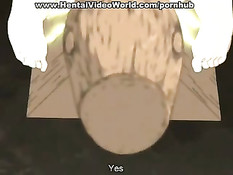 Аниме девочка связана и помещена в подземелье