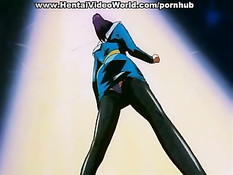 Скованную цепями сисястую девочку ласкают посреди толпы