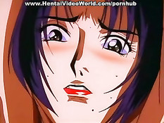 Скованную цепями сисястую девочку ласкают посреди толпы