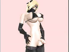 Аниме пара 3d занимается сексом на столе