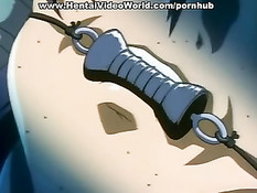 Длинноволосой девушке засунули в рот кляп, связали и трахнули