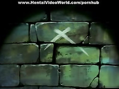 Длинноволосой девушке засунули в рот кляп, связали и трахнули