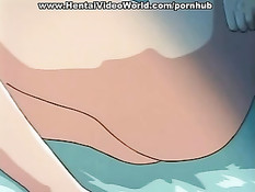 Длинноволосой девушке засунули в рот кляп, связали и трахнули