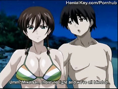 Аниме молодёжь трахается на курорте