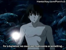 Аниме молодёжь трахается на курорте