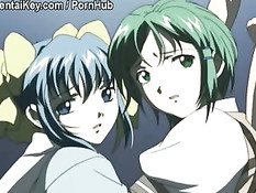 Жуткая хентай секс оргия в театре