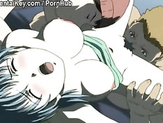 Жуткая хентай секс оргия в театре