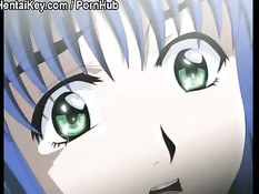 Парни трахают связанных аниме девчонок и кончают в них