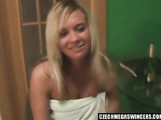 Групповая оргия молодых чешских свингеров