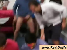 Геи деды устроили в колледже дедовщину геев над новичками