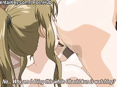 Интимные забавы молодых лесбиянок в ресторане