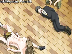 Интимные забавы молодых лесбиянок в ресторане