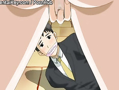 Интимные забавы молодых лесбиянок в ресторане