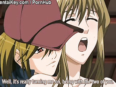 Интимные забавы молодых лесбиянок в ресторане