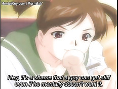 Аниме учительница трахается со своим учеником