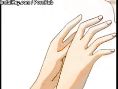 При помощи парня подруги обучают девушку сексу