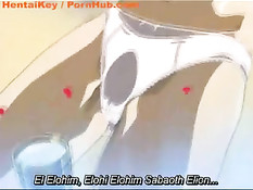 Мистическая хентай церемония связывания лесбиянками подруги