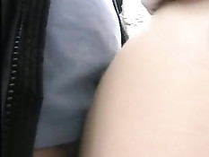 18-летняя немка делает минет и трахается с парнем в зимнем лесу